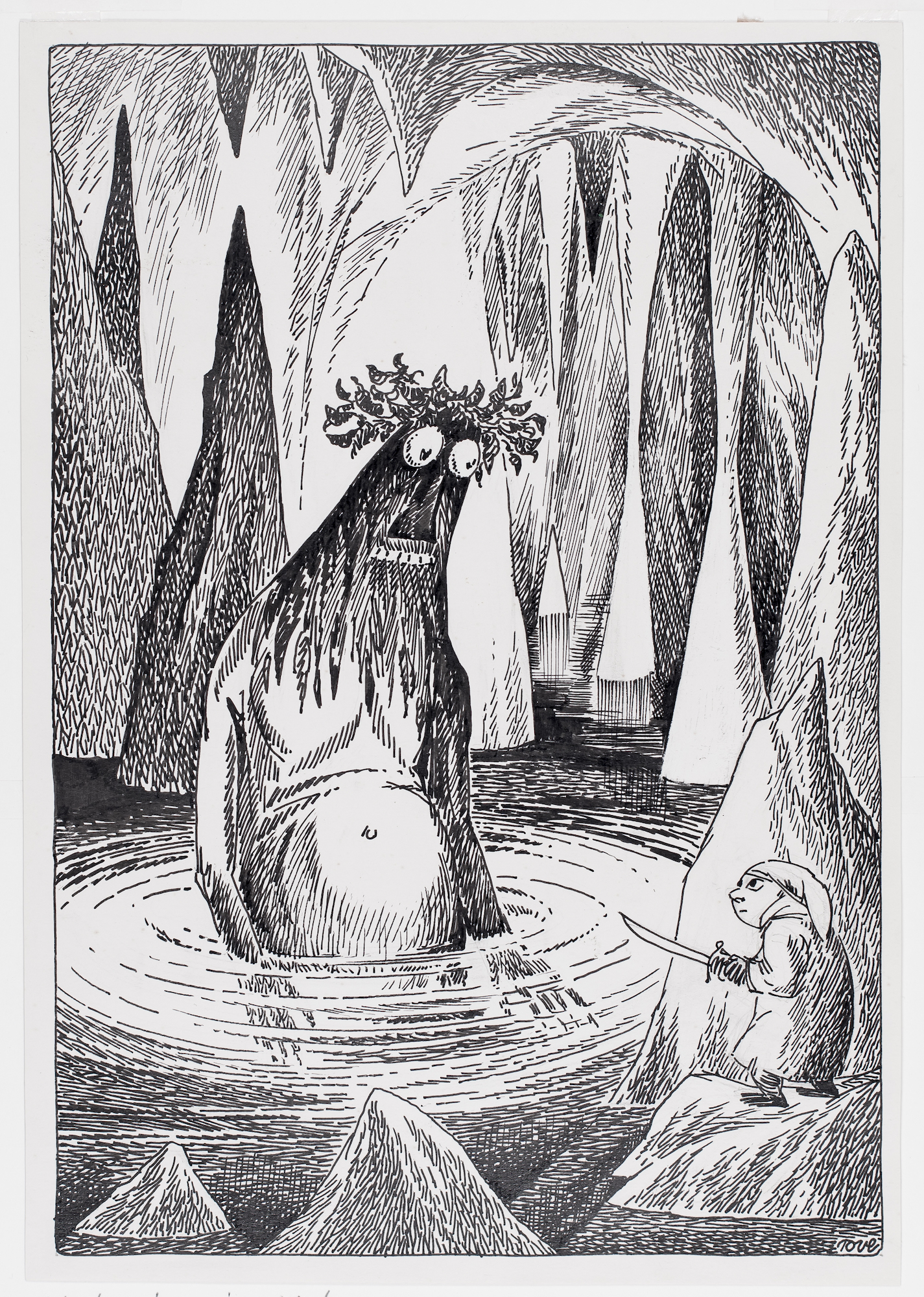 tove-jansson-s-criticised-illustrations-of-tolkien-s-the-hobbit