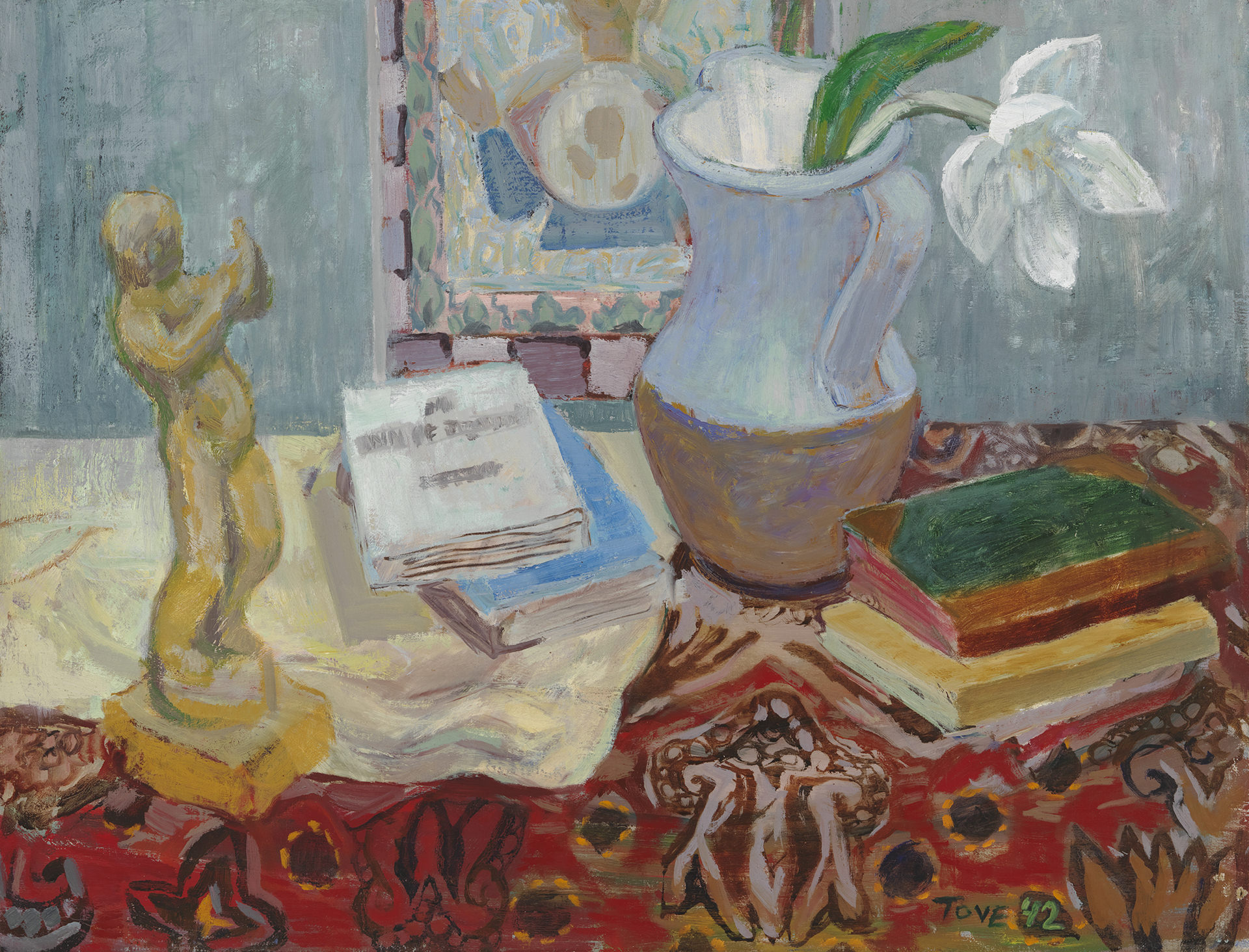 Tove Jansson maalaus