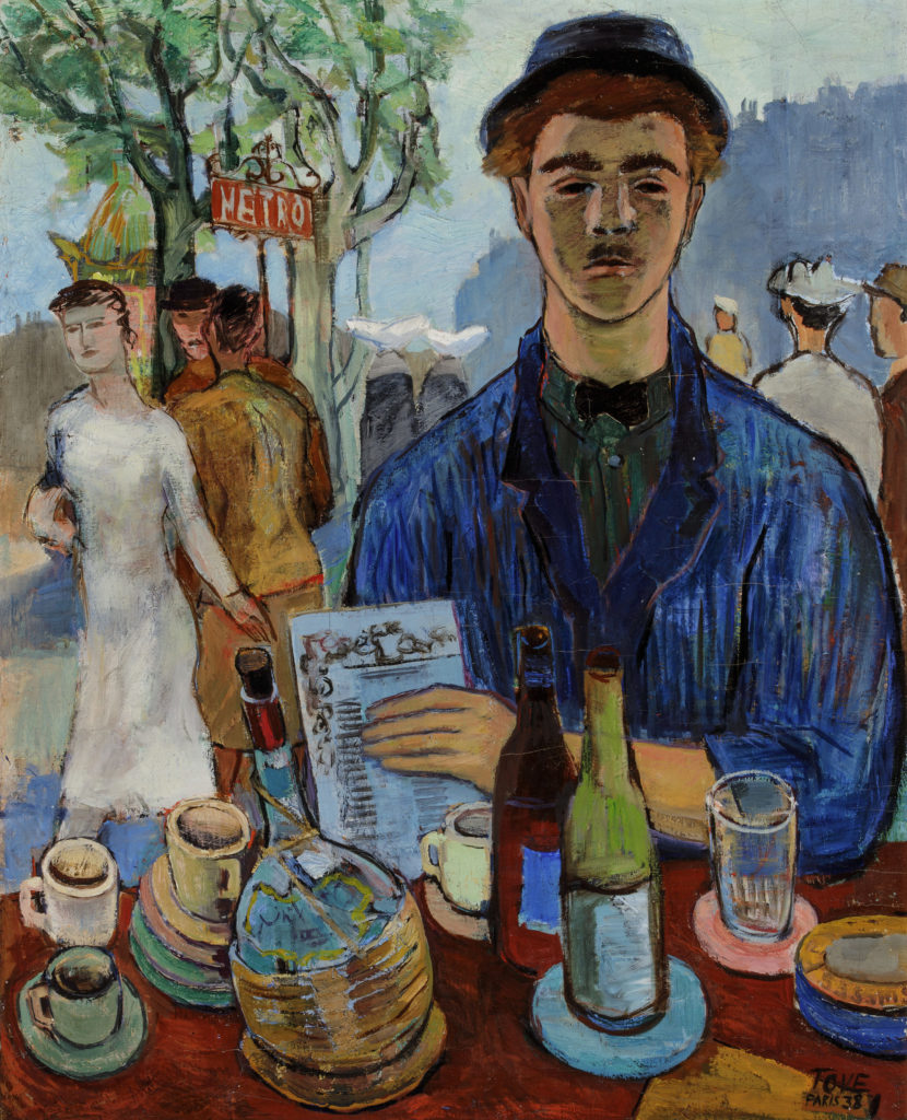 Paris painting Tove Jansson