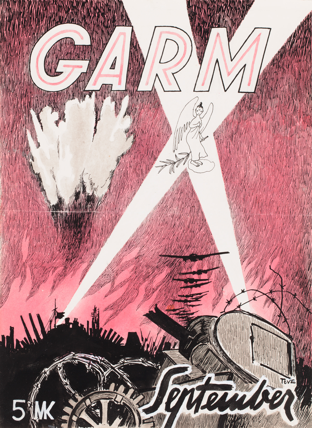 Tove Jansson Garm illustration