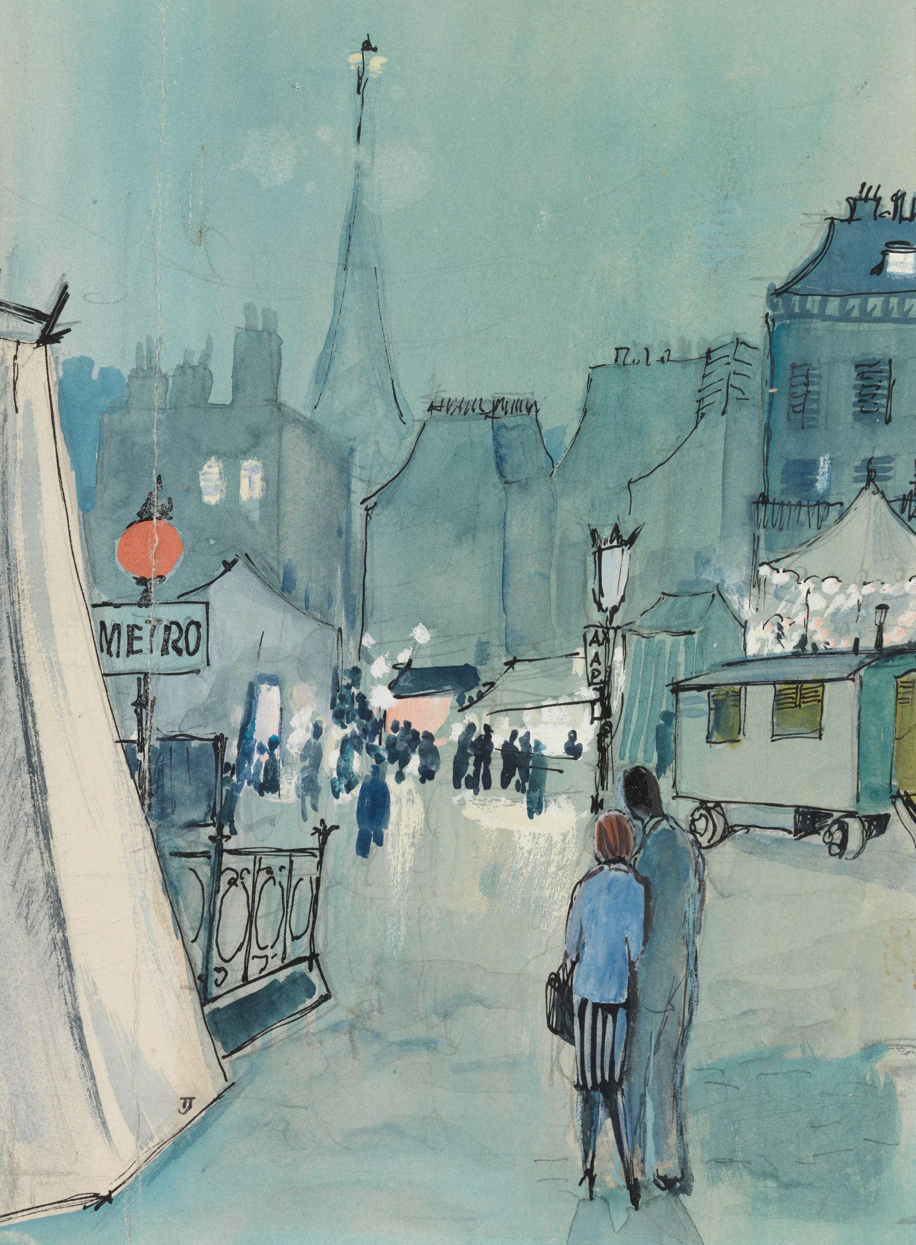 Tove Jansson målning Paris
