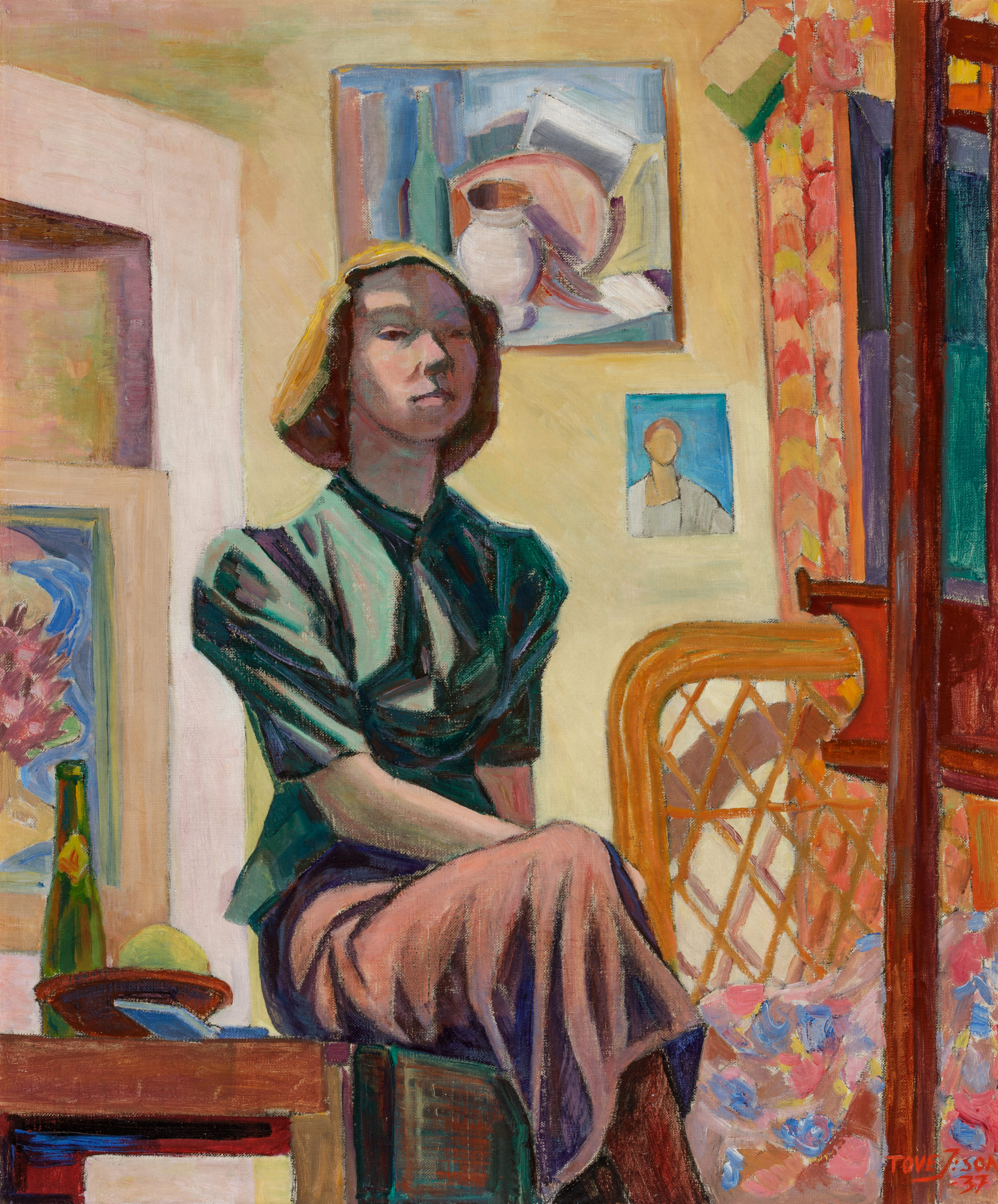 Tove Jansson målning 1930