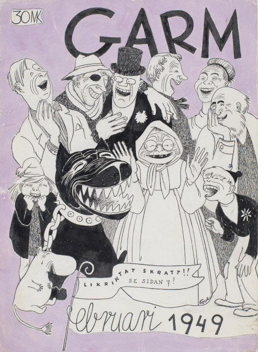 Tove Jansson 1949 Garm illustration