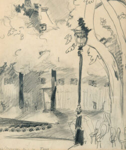 Tove Jansson's Paris Travels sketch