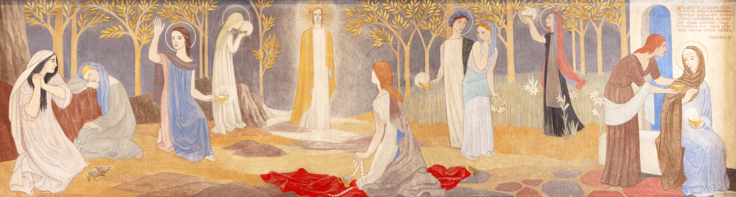 Tove Jansson Teuva altarmålning