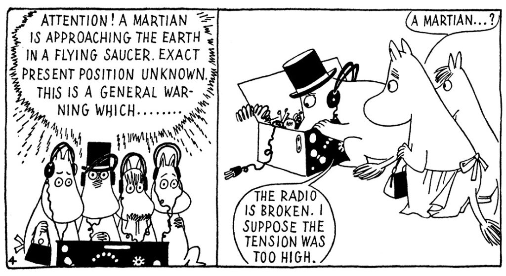 Mumintrollet och marsinnevånarna