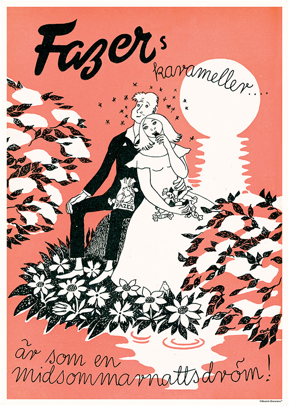 tove jansson fazer muumi 1950 kesä