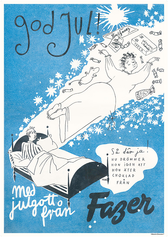 tove jansson fazer muumi 1950 joulu